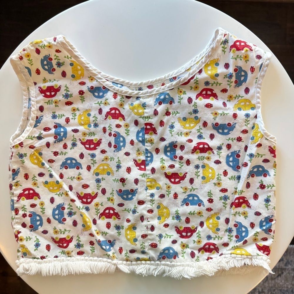 Retro Baby Tank Top With Volkswagen Buggies - Picture 3 of 6